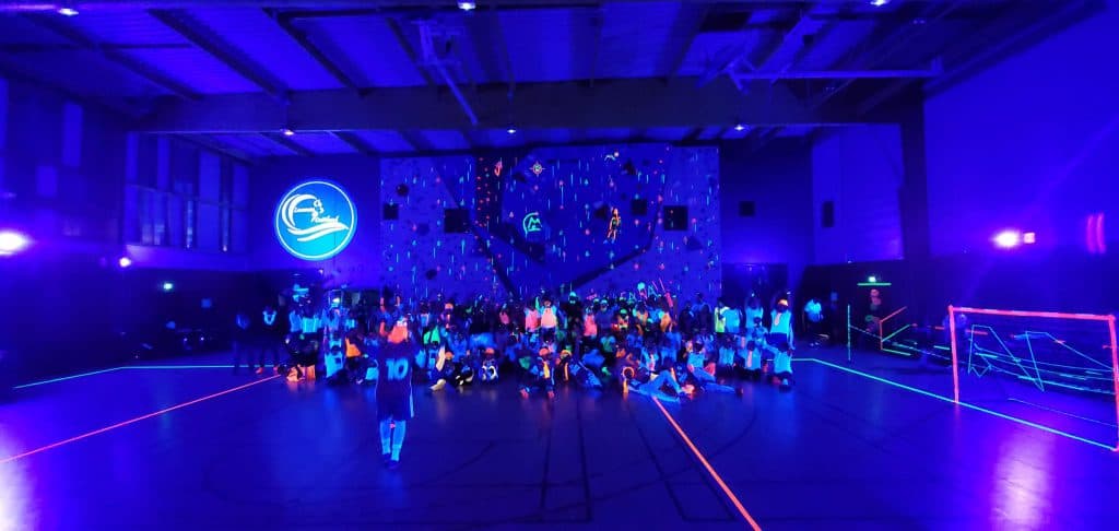 Soirée NatHand Fluo au gymnase